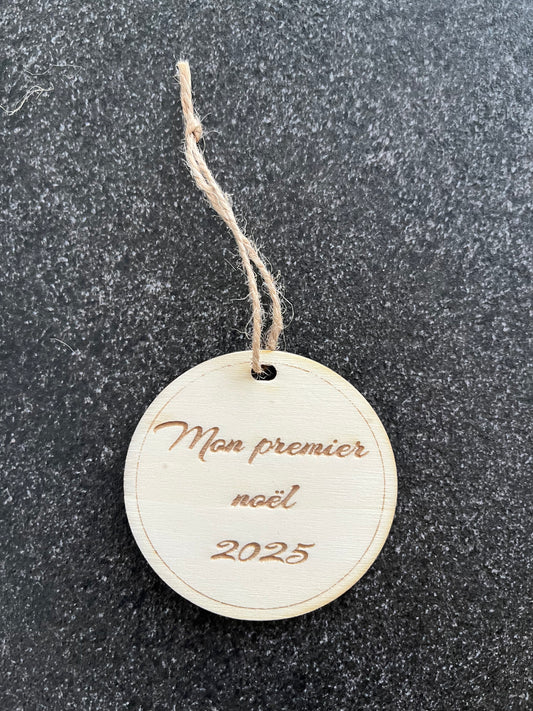 Boule de noël "Mon premier noël