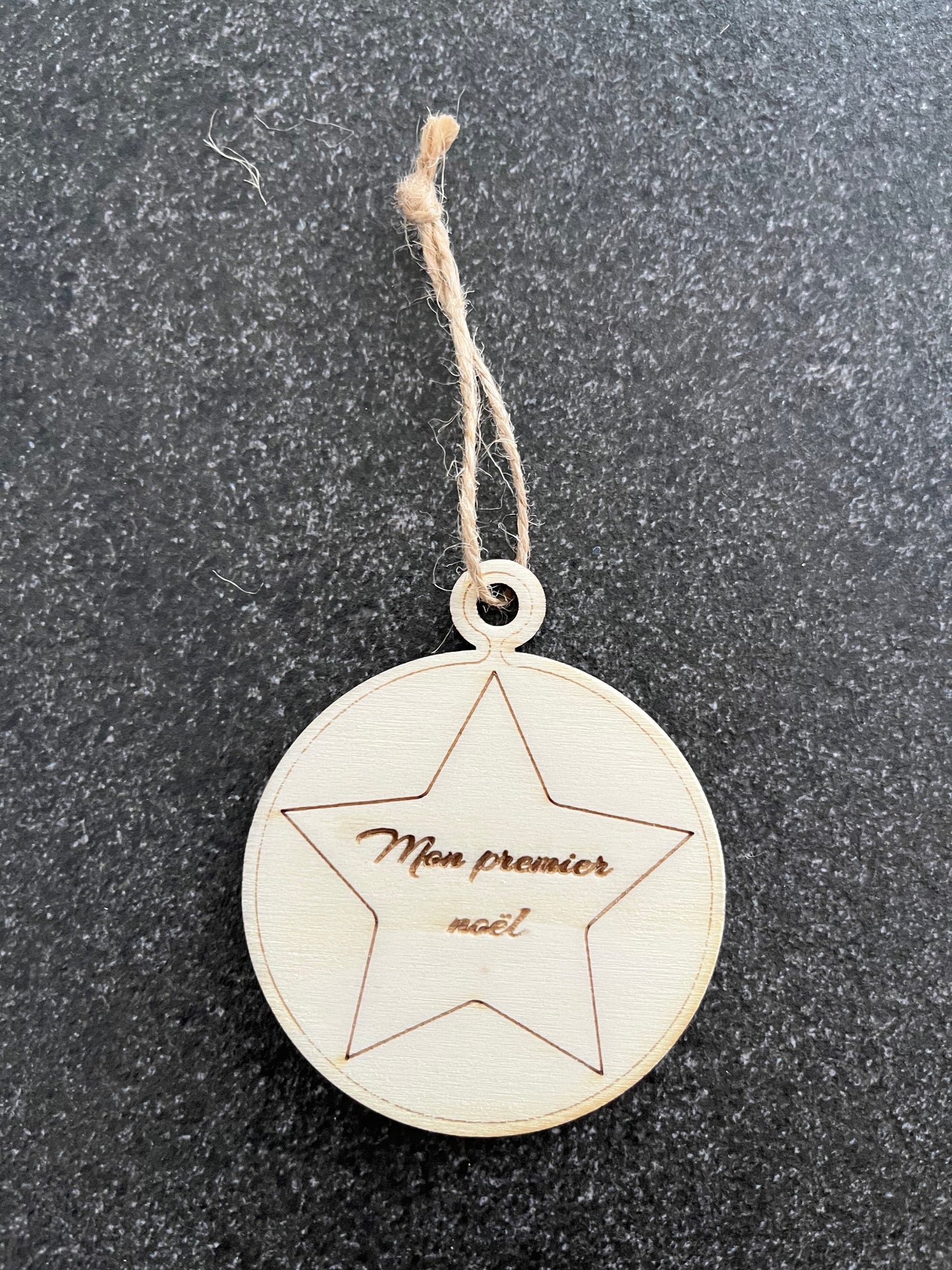 Boule de noël "Mon premier noël"