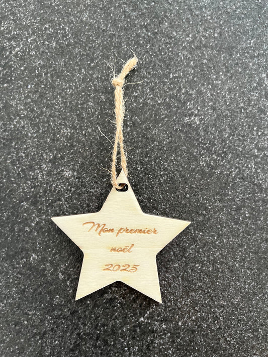 Boule de noël "Mon premier noël"